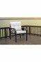 Hanah Home Conjunto de Jardín Nergiz 2+1+1 - Crema
